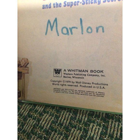 1979 Walt Disney’s Donald Duck and the Super Sticky Secret Collectible Book - Picture 3 of 11